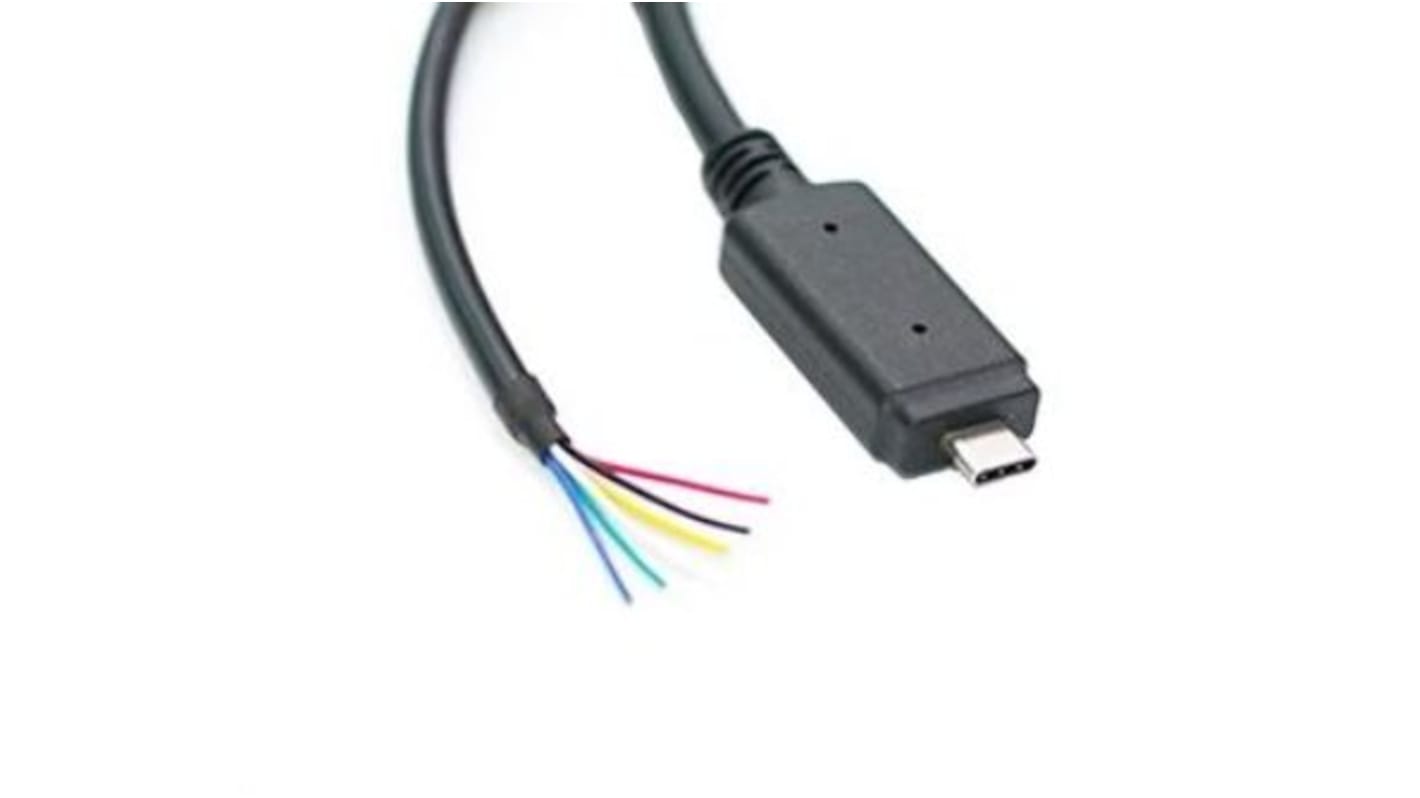 USBCFSRS2320V1800WE Connective Peripherals RS232 USB C Cable End