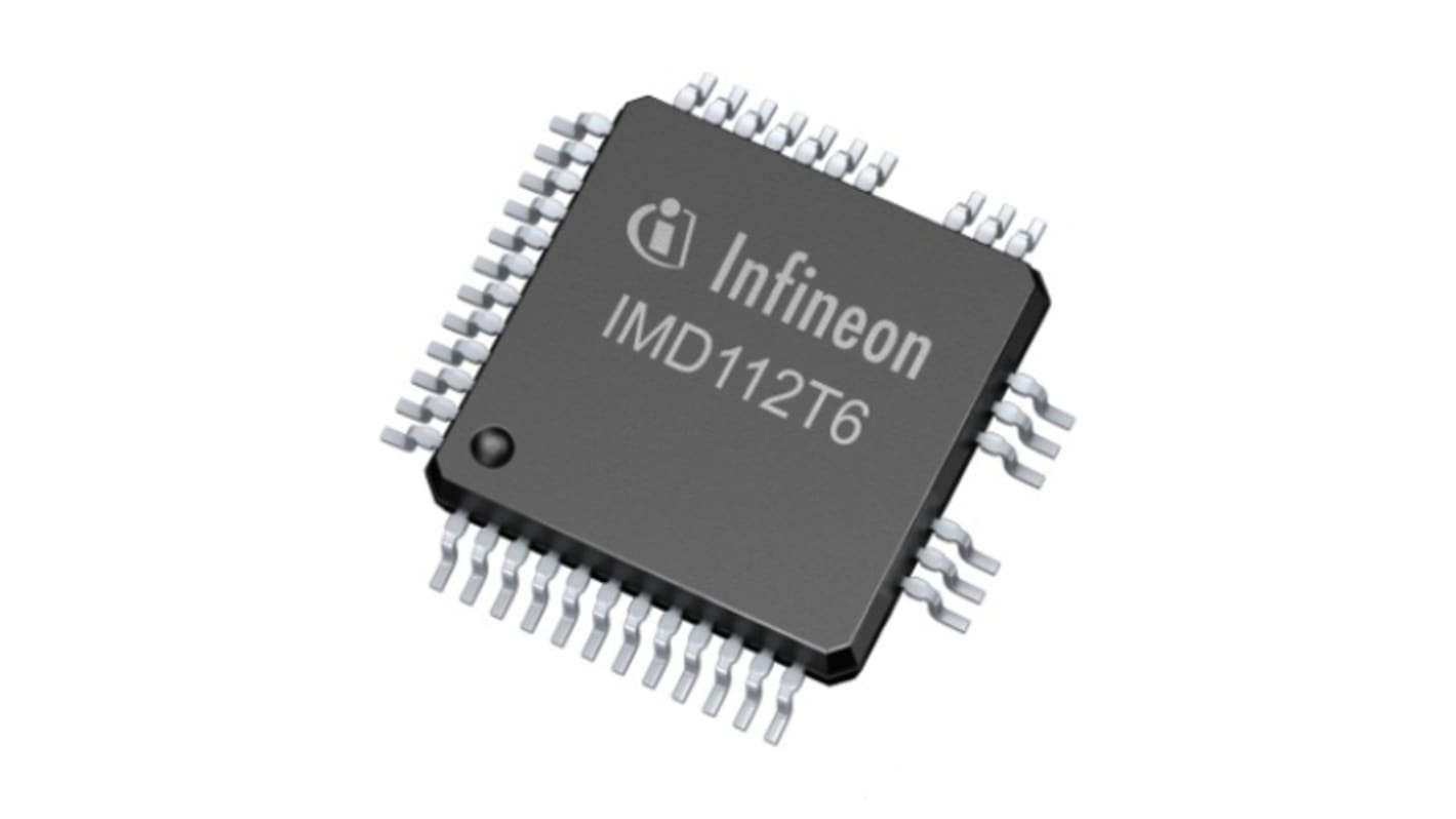 Infineon Motor Driver IC 3-phasig IMD112T6F040XUMA1, PG-LQFP-40, 40-Pin, 20 V, BLDC, Halbbrücke