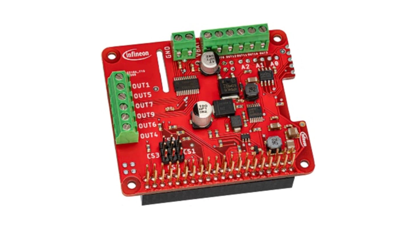 TLE94112ES HAT para Raspberry Pi de Infineon