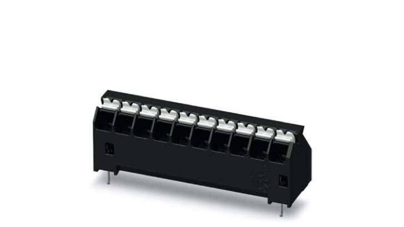 Phoenix Contact SPTA-THR Series PCB Terminal Block, 4-Contact, 3.81mm Pitch, Through Hole Mount, 1-Row