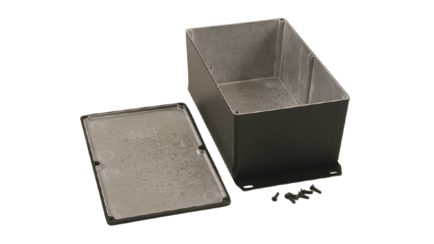 Hammond 1590 Series Die Cast Aluminium Enclosure, IP65, Flanged, 84 x 120 x 188mm