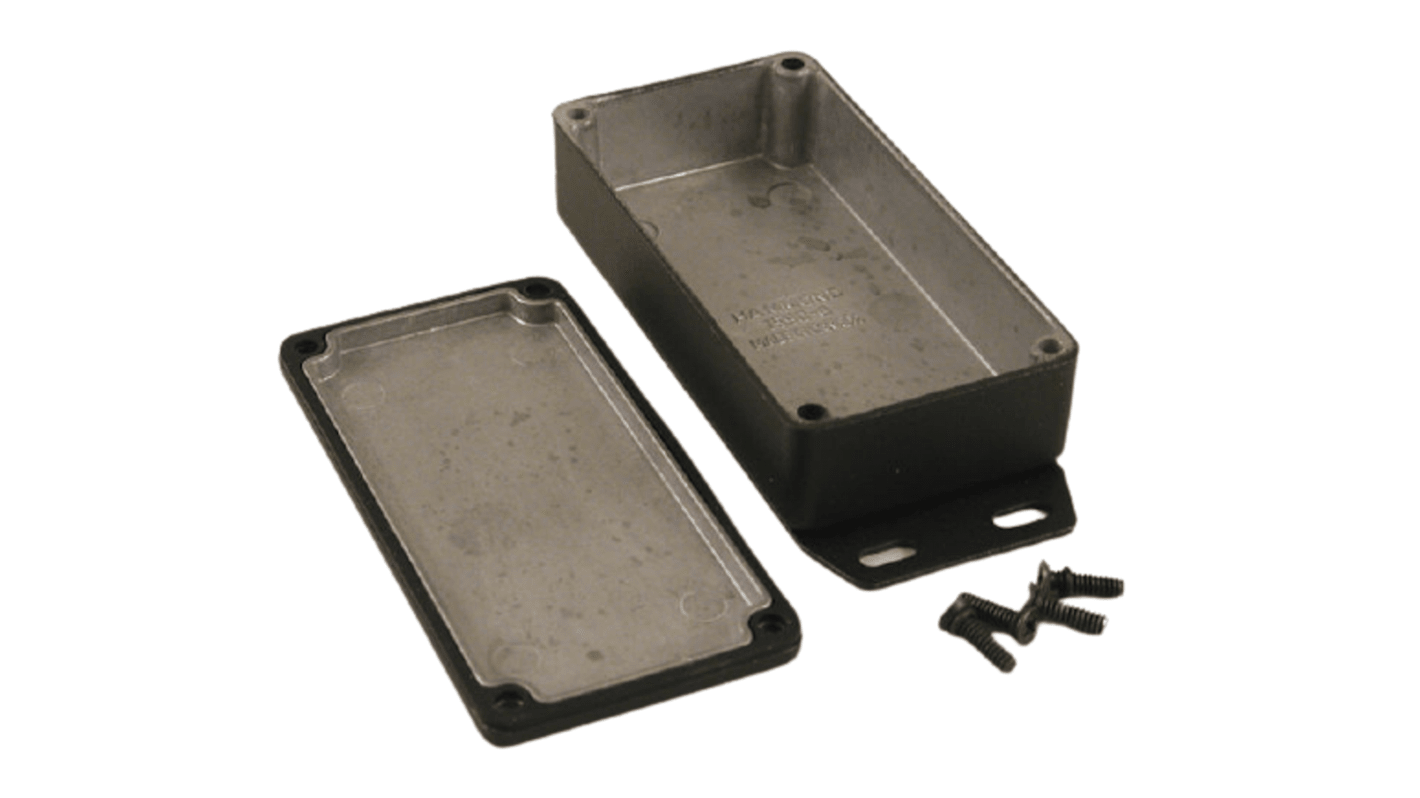 Hammond 1590 Series Die Cast Aluminium Enclosure, IP65, Flanged, 27 x 50 x 100mm