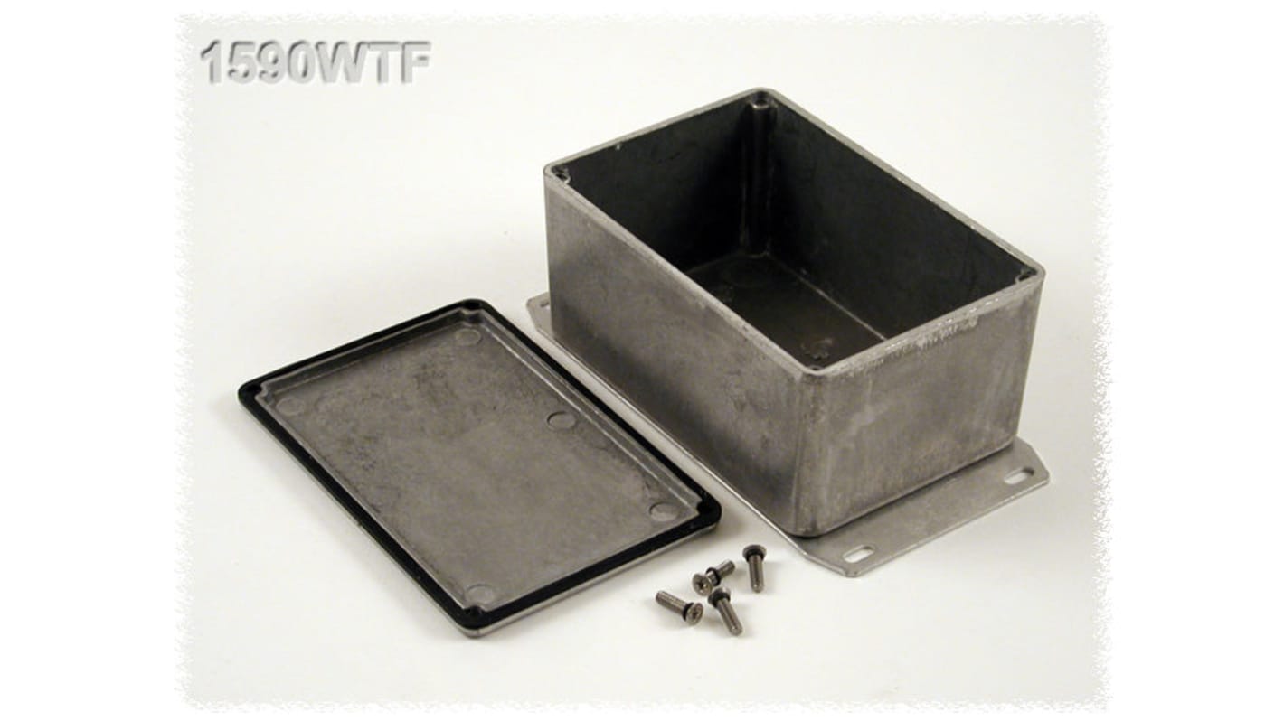 Caja Hammond de Aluminio Presofundido, 61 x 80 x 120mm, IP65, Apantallada