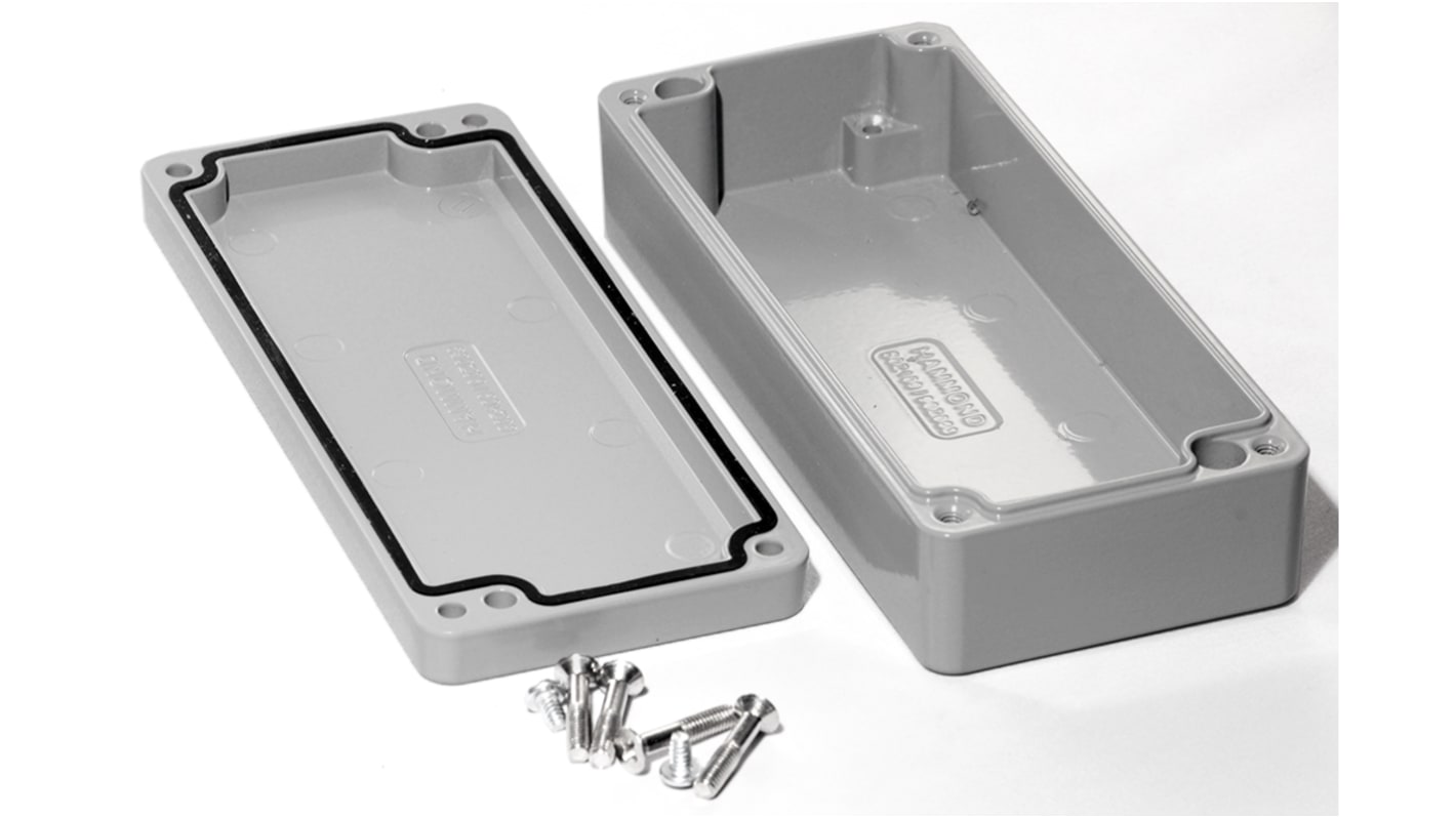 Hammond 1590 Series Die Cast Aluminium Enclosure, IP65, 37 x 65 x 151mm