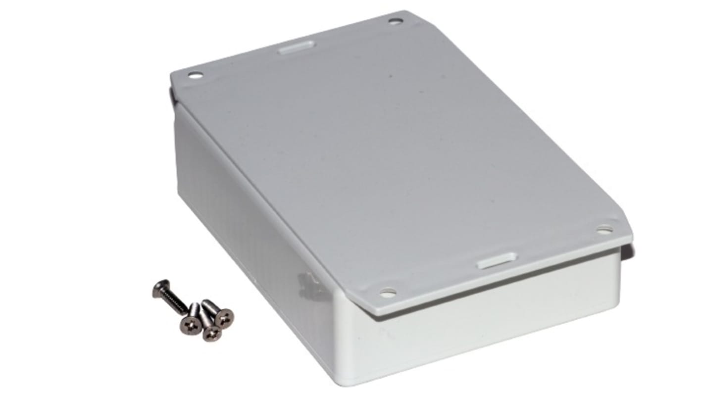 Hammond 1591 Series ABS General Purpose Enclosure, IP54, Flanged, 122 x 30 x 94mm