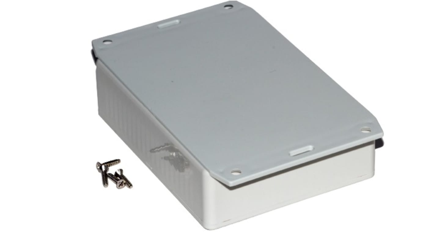 Hammond 1591 Series ABS General Purpose Enclosure, IP54, Flanged, 122 x 30 x 94mm