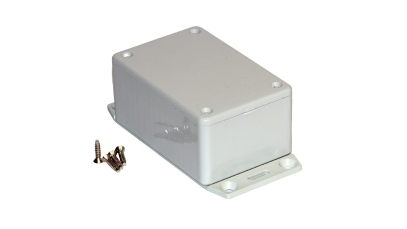 Hammond 1591 Series ABS General Purpose Enclosure, IP54, Flanged, 84 x 36 x 56mm