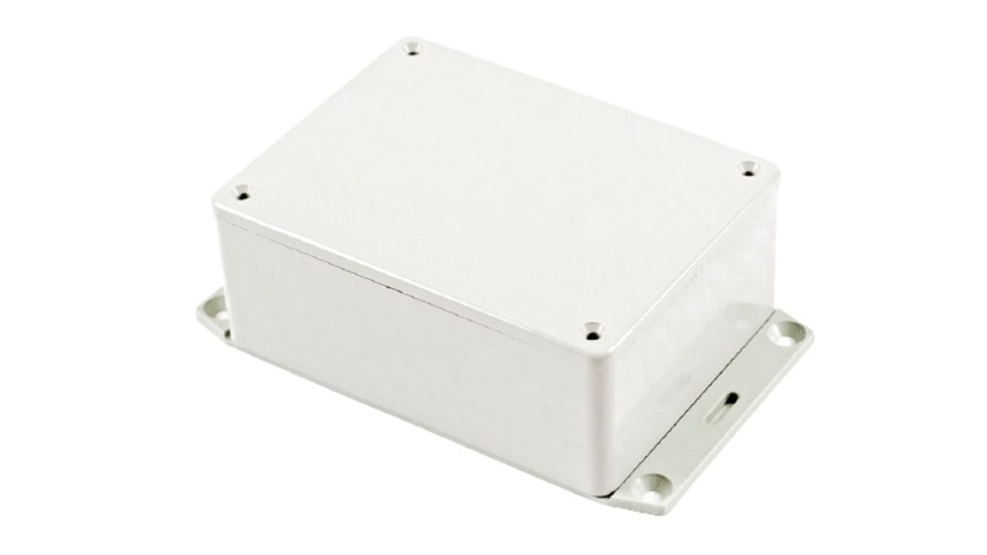 Hammond 1591 Series ABS General Purpose Enclosure, IP54, Flanged, 109 x 41 x 81mm