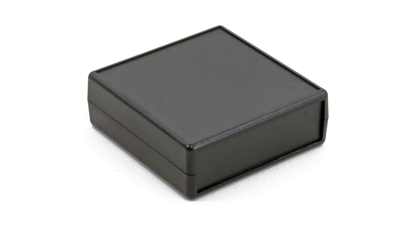 Caja para instrumentación Hammond de ABS Negro, 75 x 74 x 27mm