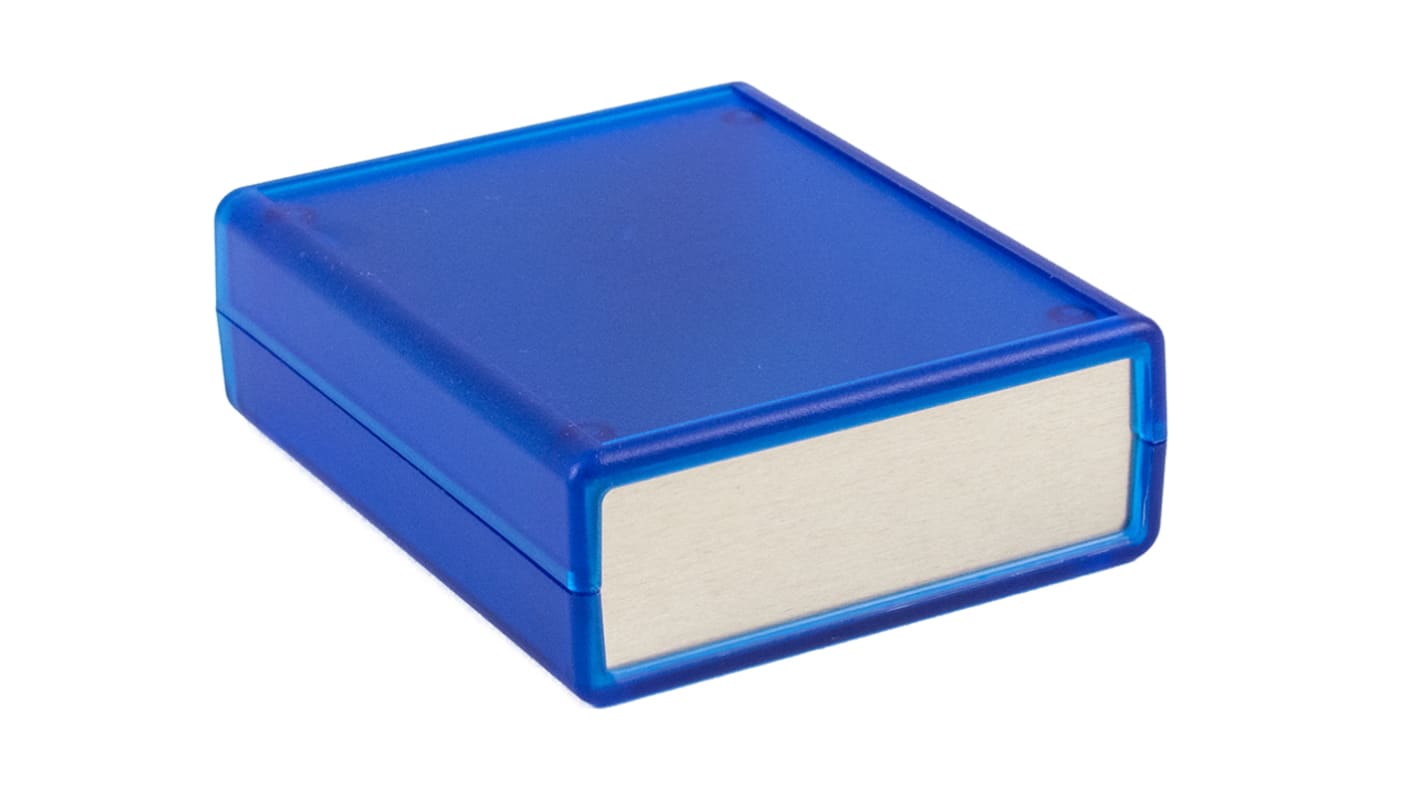 Caja para instrumentación Hammond de ABS Azul transparente, 95 x 76 x 30mm