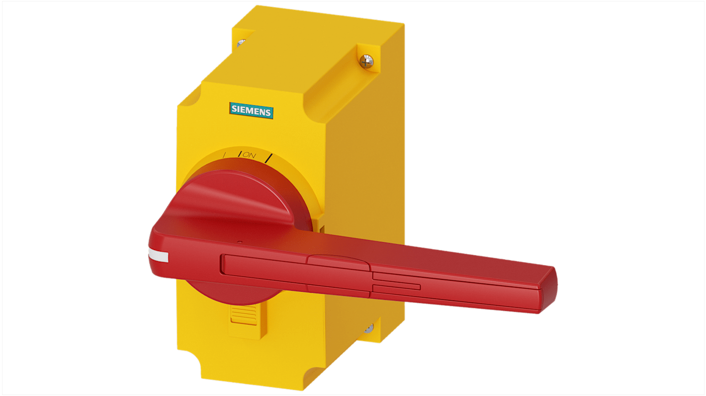 Selettore lucchettabile Siemens 3KF9501-2AA00, Rosso/Giallo, per 3KF