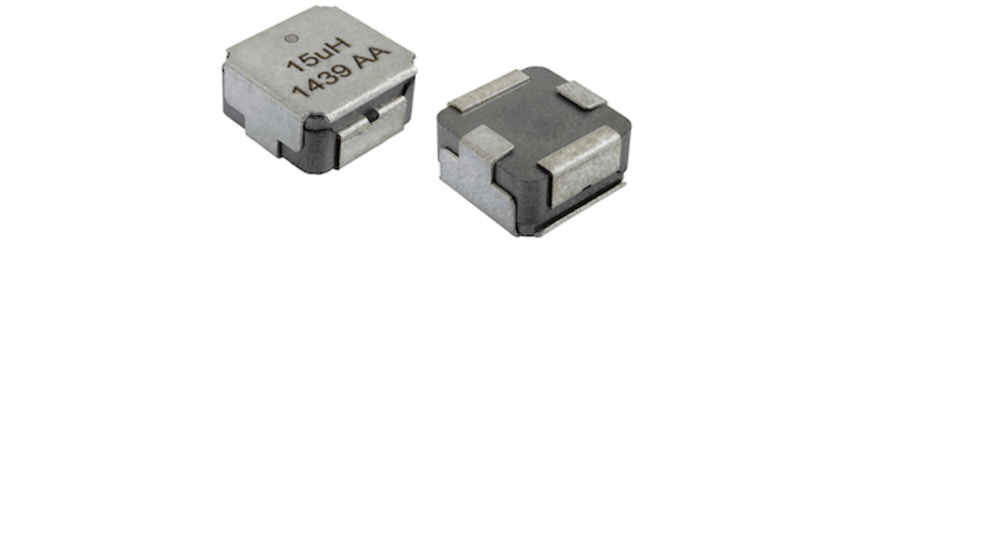 AEC-Q200 Inductor de montaje en superficie bobinado Vishay, 10 μH, 20%, apantallado 3232, 5.1A Idc, Serie IHLE3232