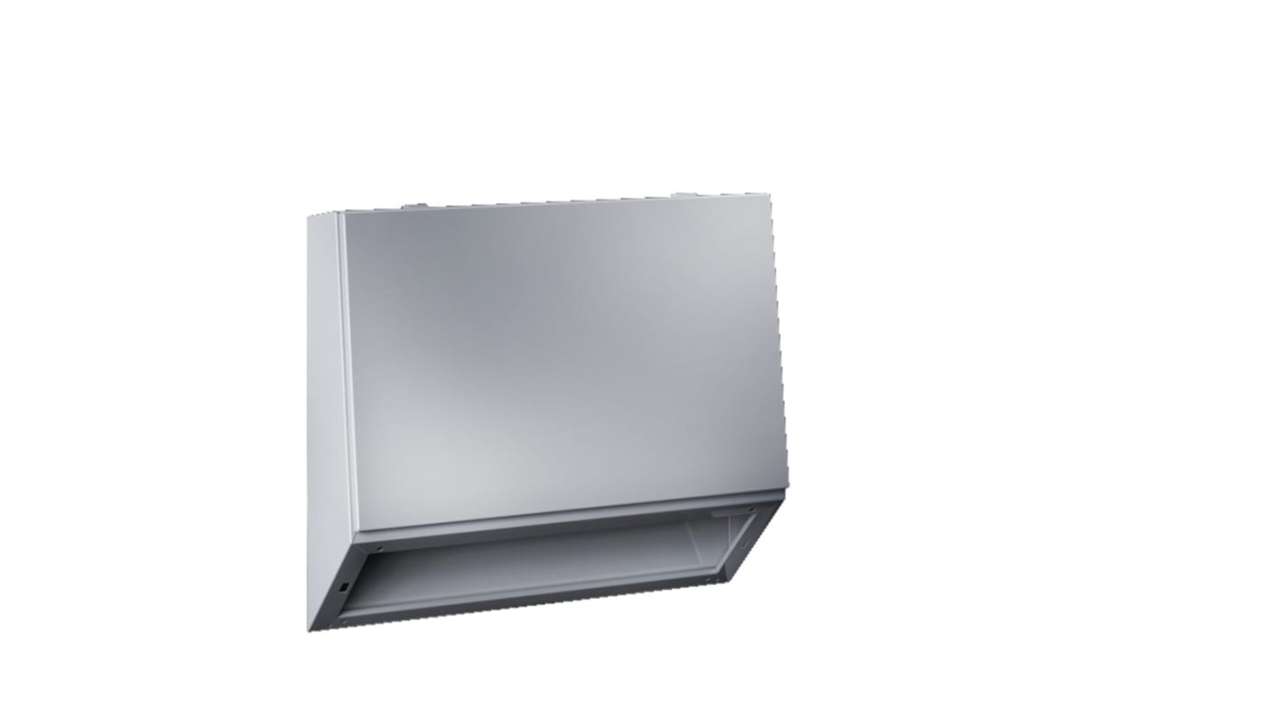 Rittal TP Systemschrank IP55, aus Stahlblech Grau, eine Tür, 700 x 600 x 240mm