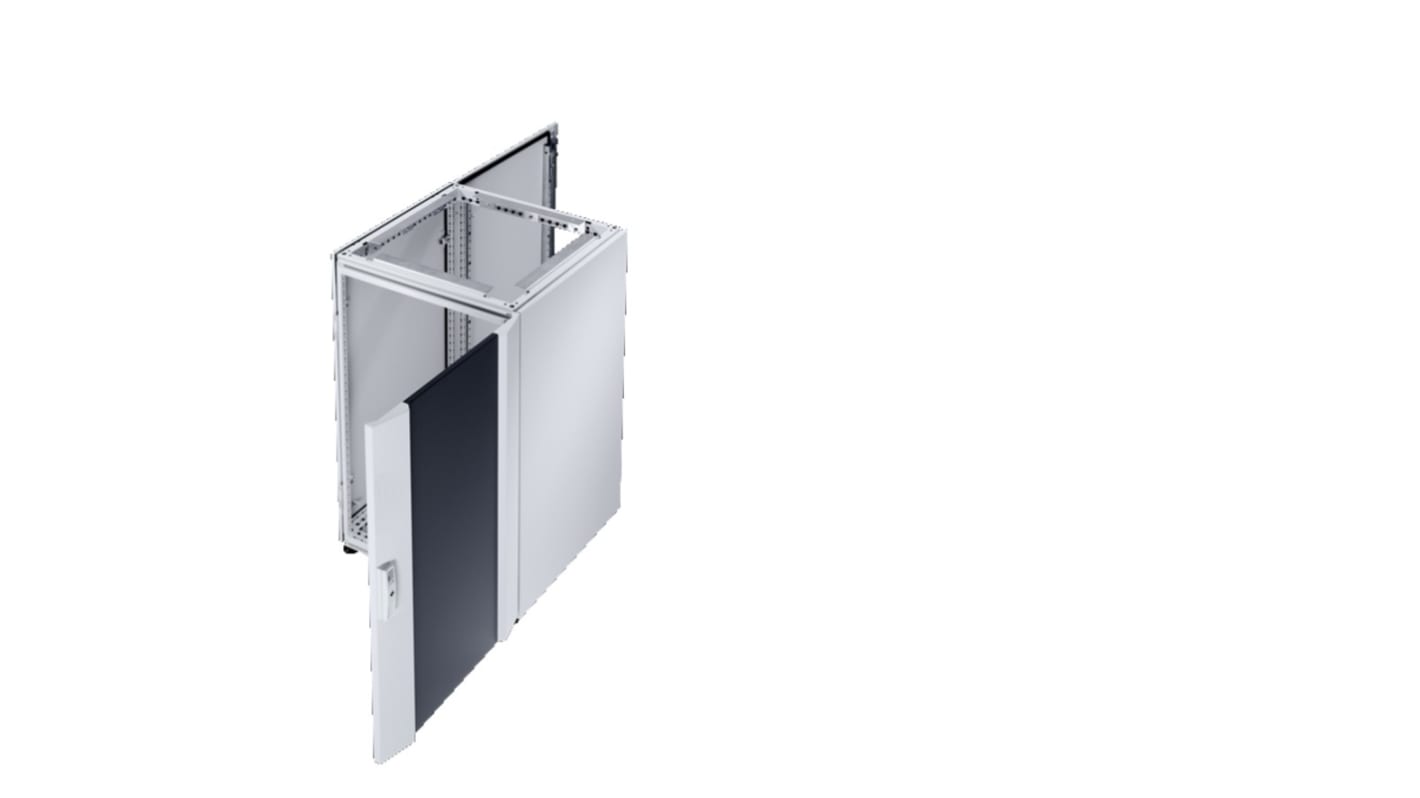 Rittal IW Series Sheet Steel Double-Door-Door Floor Standing Enclosure, Opaque Door, IP55, 900 x 600 x 600mm