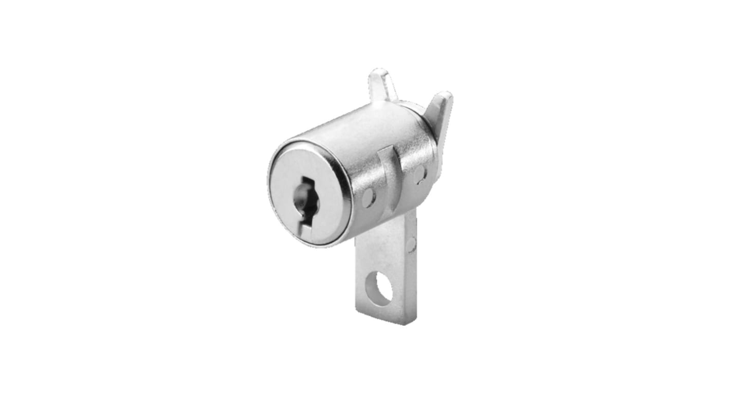 Rittal Silver Lock Insert, Mini Handle