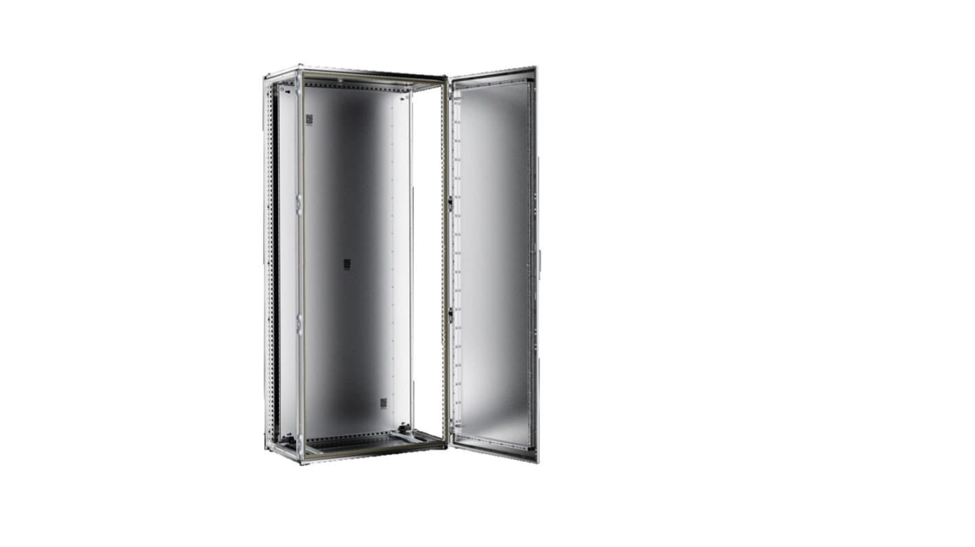 Rittal VX25 Series Sheet Steel Single-Door-Door Floor Standing Enclosure, Opaque Door, IP55, 2000 x 800 x 600mm