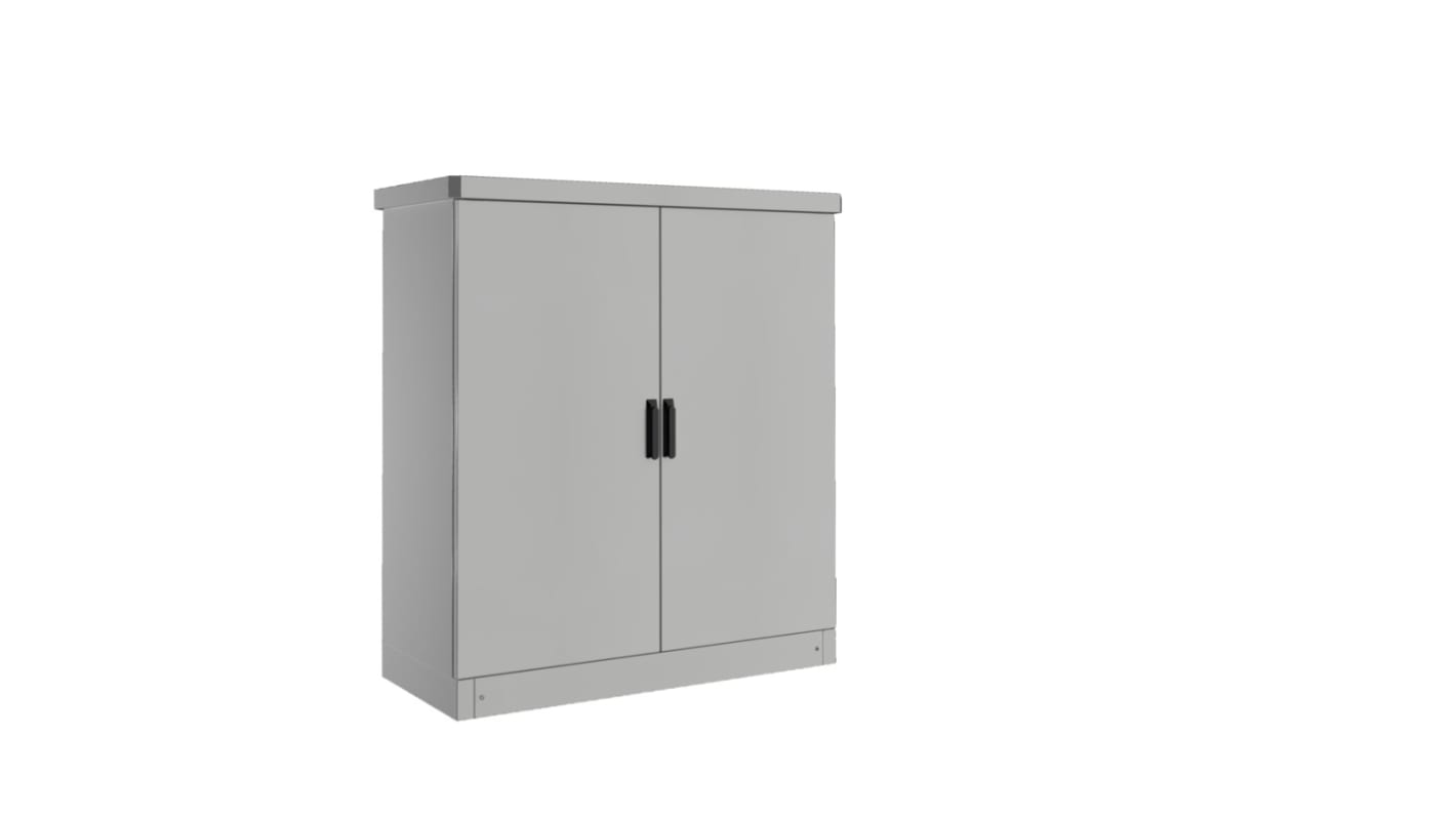 Rittal CS Series Aluminium Double-Door-Door Floor Standing Enclosure, Opaque Door, IP55, 1112 x 512 x 449mm
