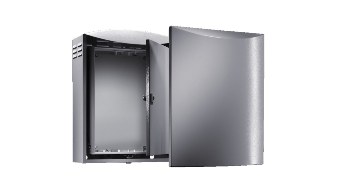 Armario individual de 1 puerta Rittal serie CS, de Aluminio de color Gris, 560 x 420 x 210mm, IP55