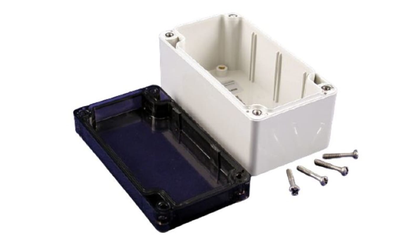 Caja Hammond de Policarbonato, 4.7 x 2.6 x 2.4plg, IP68