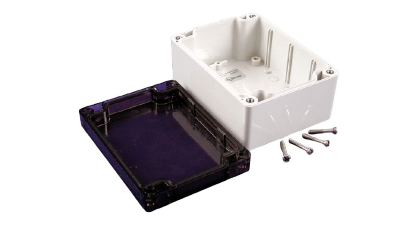 Caja Hammond de Policarbonato, 4.7 x 3.5 x 2.4plg, IP68