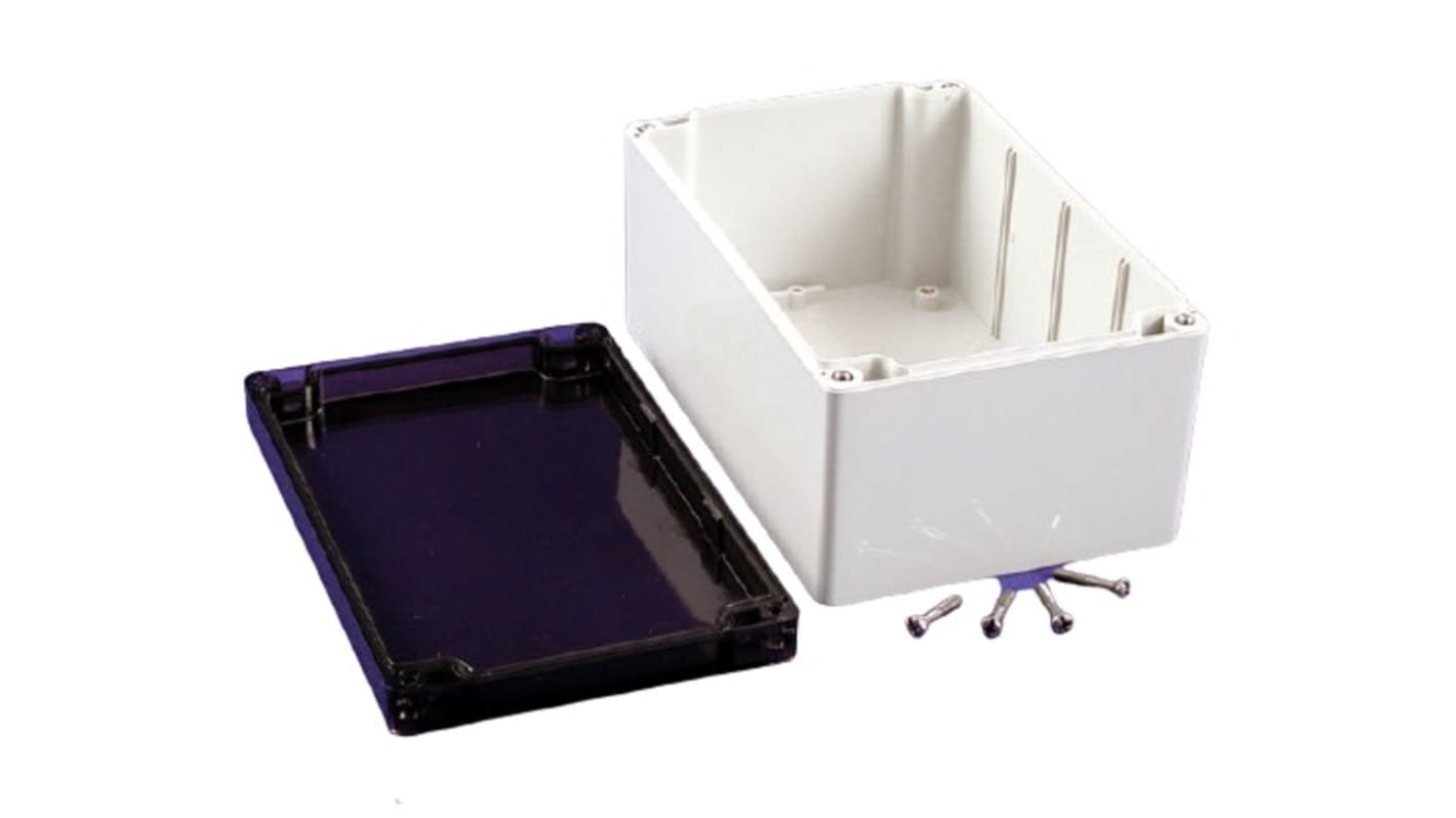 Hammond 1554 Series Polycarbonate Enclosure, IP68, 7.1 x 4.7 x 3.5in