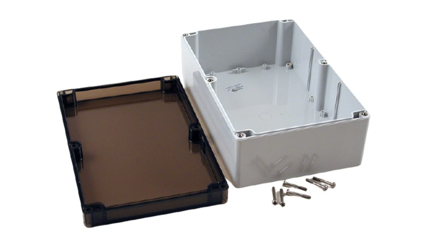 Caja Hammond de Policarbonato, 9.4 x 6.3 x 3.5plg, IP68