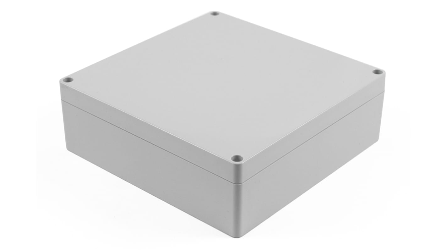 Hammond 1554 Series ABS Enclosure, IP66, 7.1 x 7.1 x 2.36in