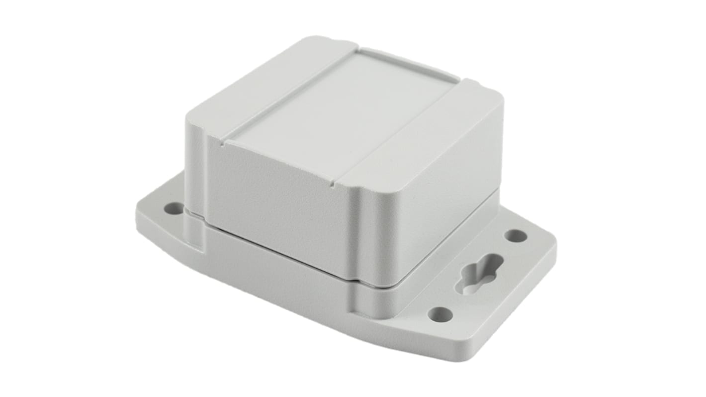 Hammond 1555F Series ABS Enclosure, IP66, Flanged, 2.56 x 2.56 x 1.67in