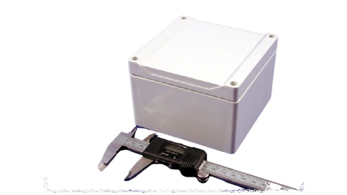 Caja Hammond de ABS, 4.7 x 4.7 x 3.5plg, IP66