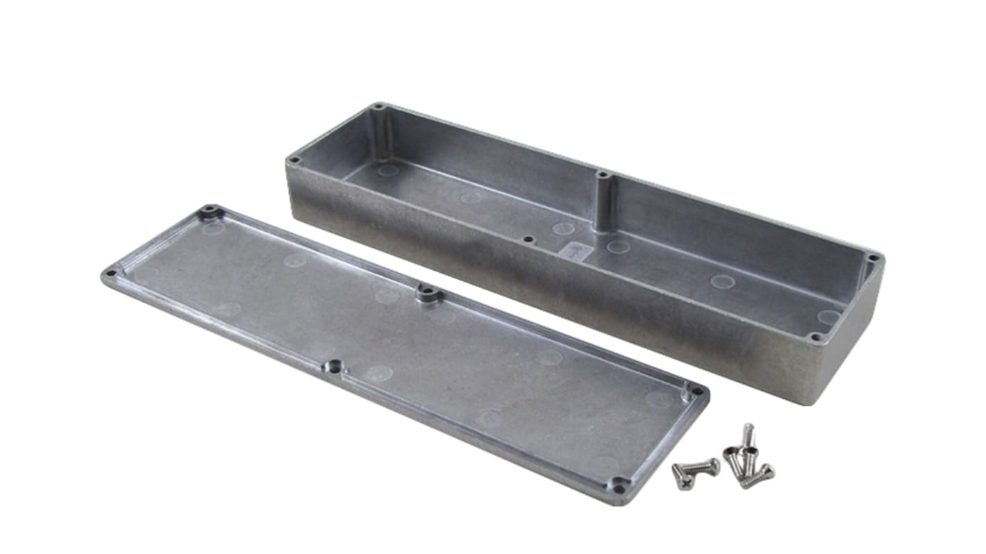 Caja Hammond de Aleación de Aluminio Presofundido, 254 x 70 x 50mm, IP54, Apantallada