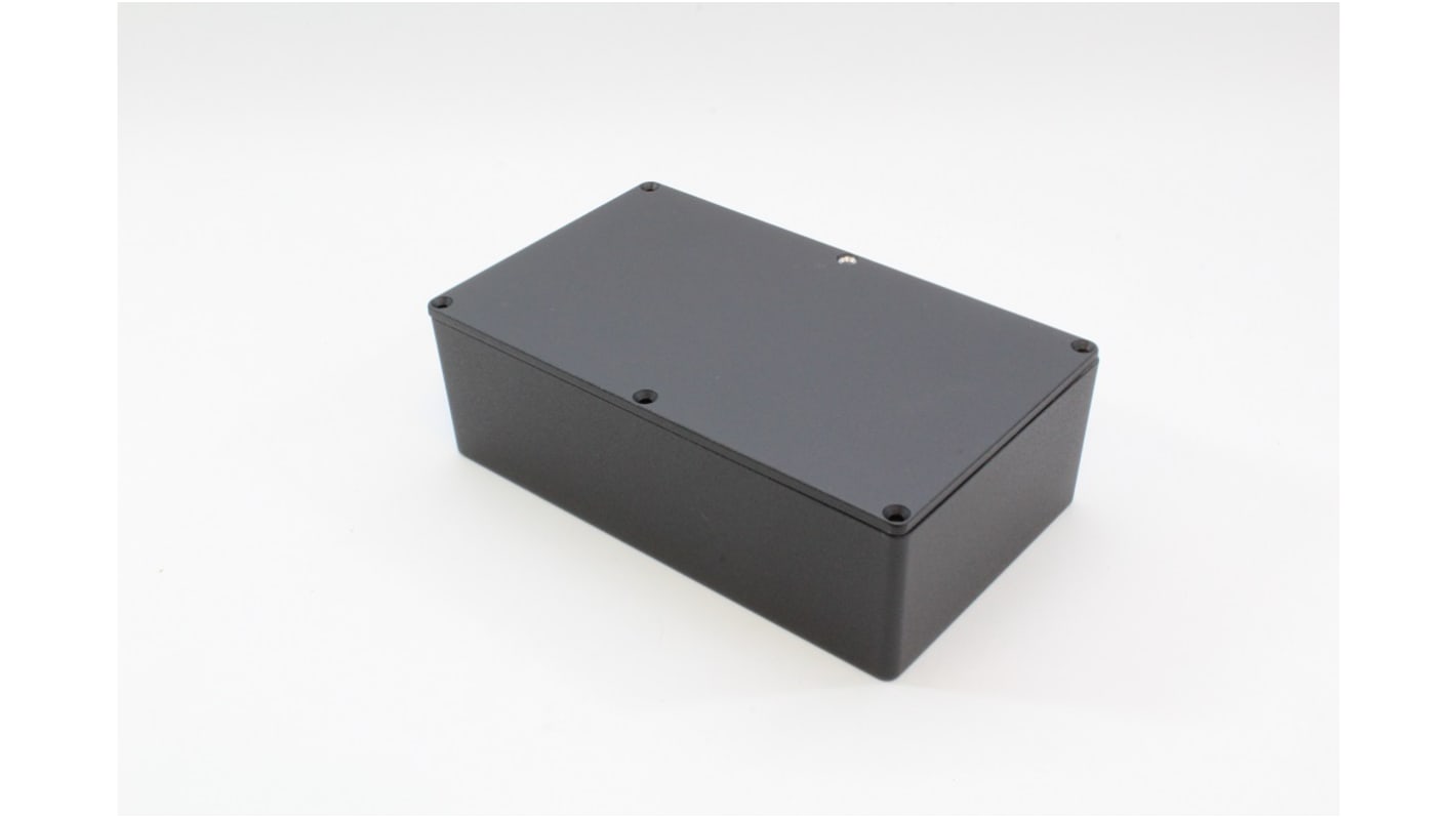 Caja Hammond de Aleación de Aluminio Presofundido, 200 x 120 x 64mm, IP54, Apantallada