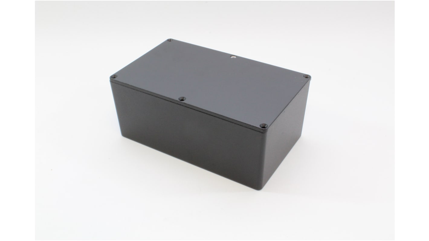 Caja Hammond de Aleación de Aluminio Presofundido, 200 x 120 x 85mm, IP54, Apantallada