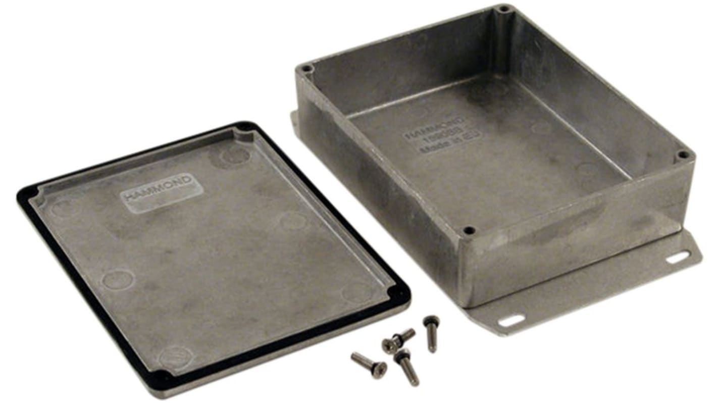 Caja Hammond de Aleación de Aluminio Presofundido, 119 x 94 x 34mm, IP65, Apantallada