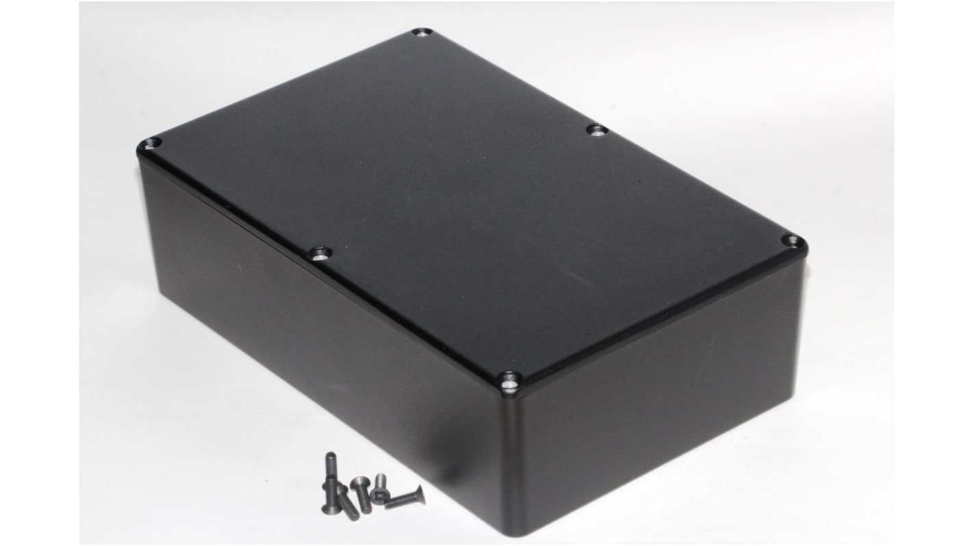 Hammond 1590 Series Die Cast Aluminium Alloy Enclosure, IP65, 188 x 119 x 56mm