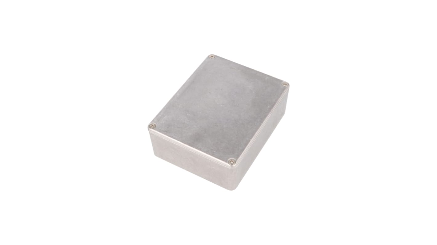 Caja Hammond de Aleación de Aluminio Presofundido Transparente, 200 x 120 x 85mm, IP65, Apantallada