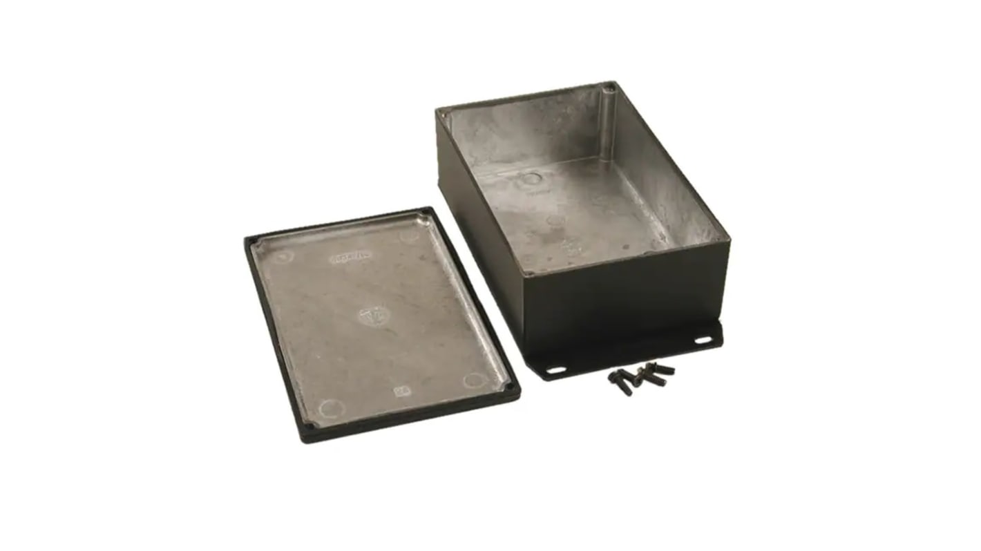 Hammond 1590 Series Die Cast Aluminium Alloy Enclosure, IP65, Flanged, 145 x 95 x 49mm