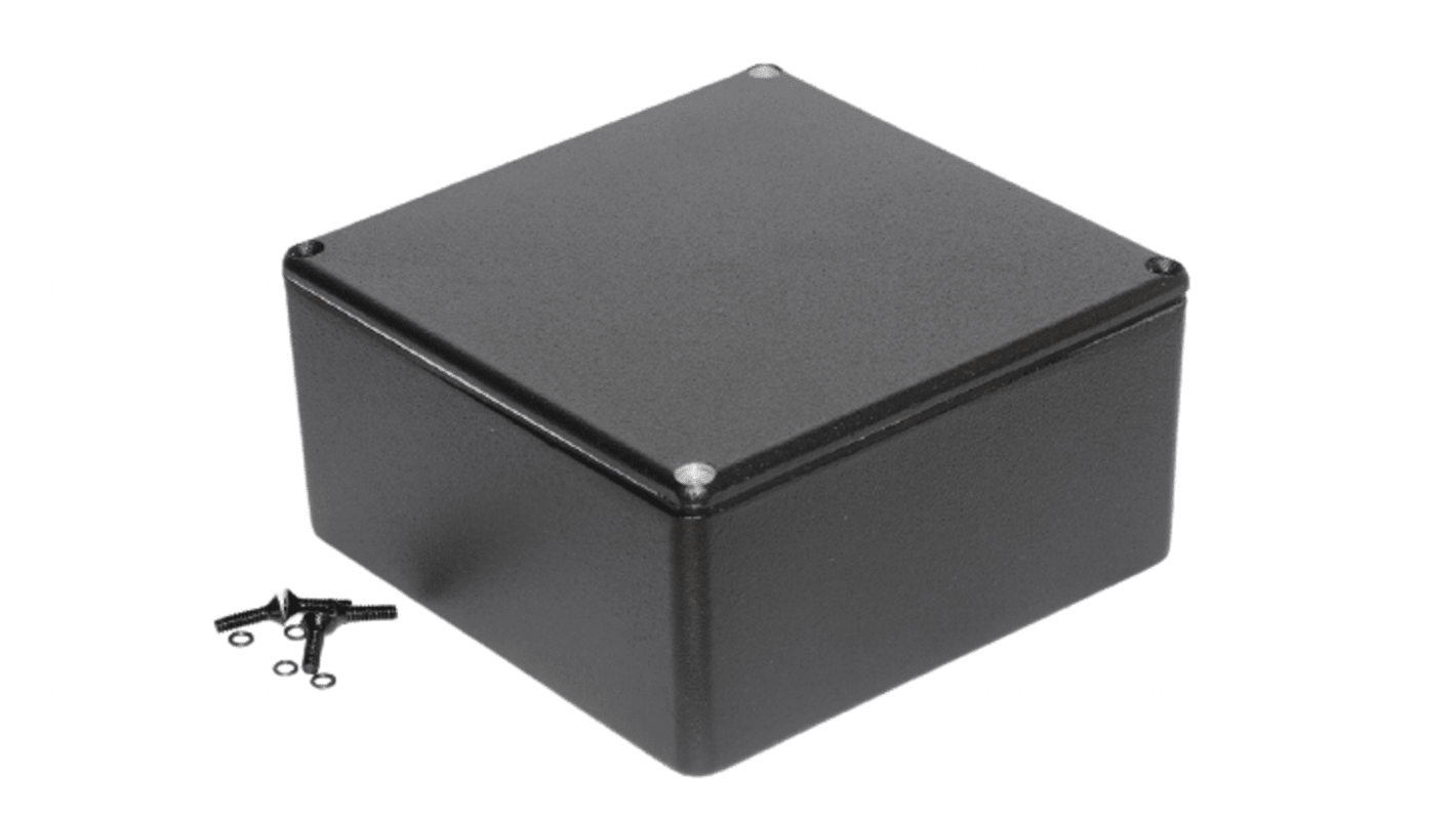 Hammond 1590 Series Die Cast Aluminium Alloy Enclosure, IP65, 120 x 120 x 59mm