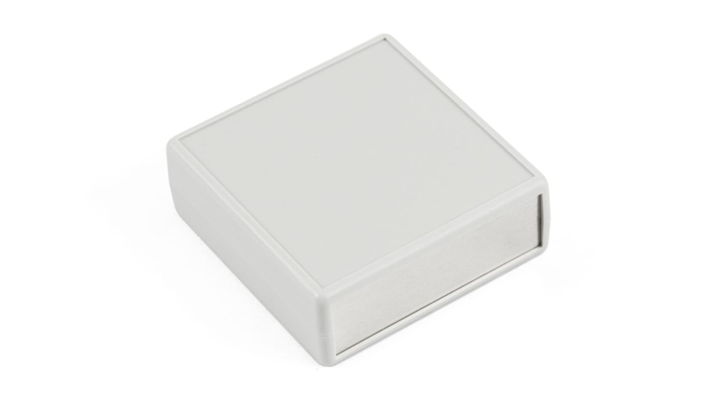 Caja de ABS Hammond de ABS Gris, 75 x 74 x 27mm