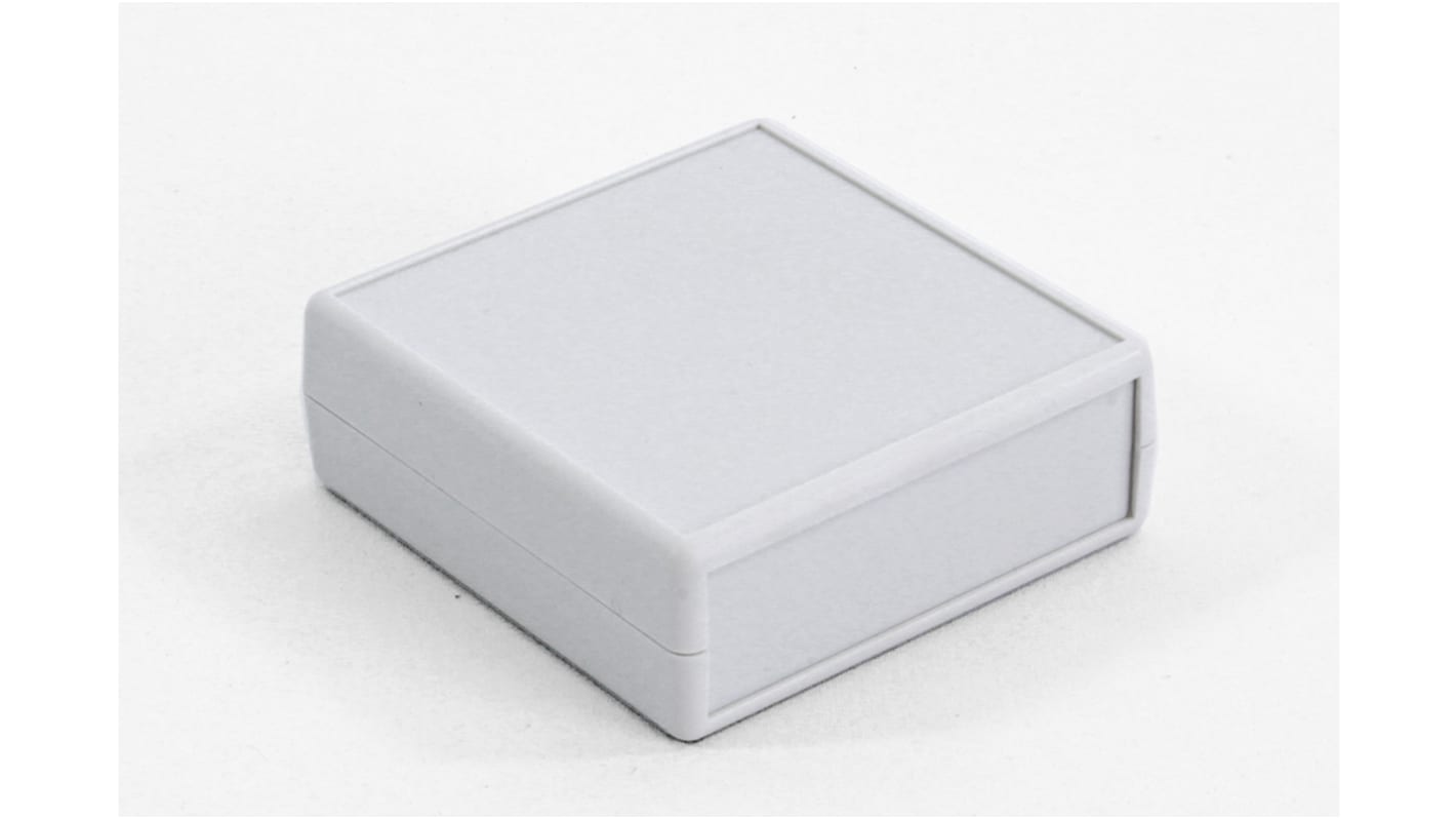 Caja de ABS Hammond de ABS Gris, 75 x 74 x 27mm