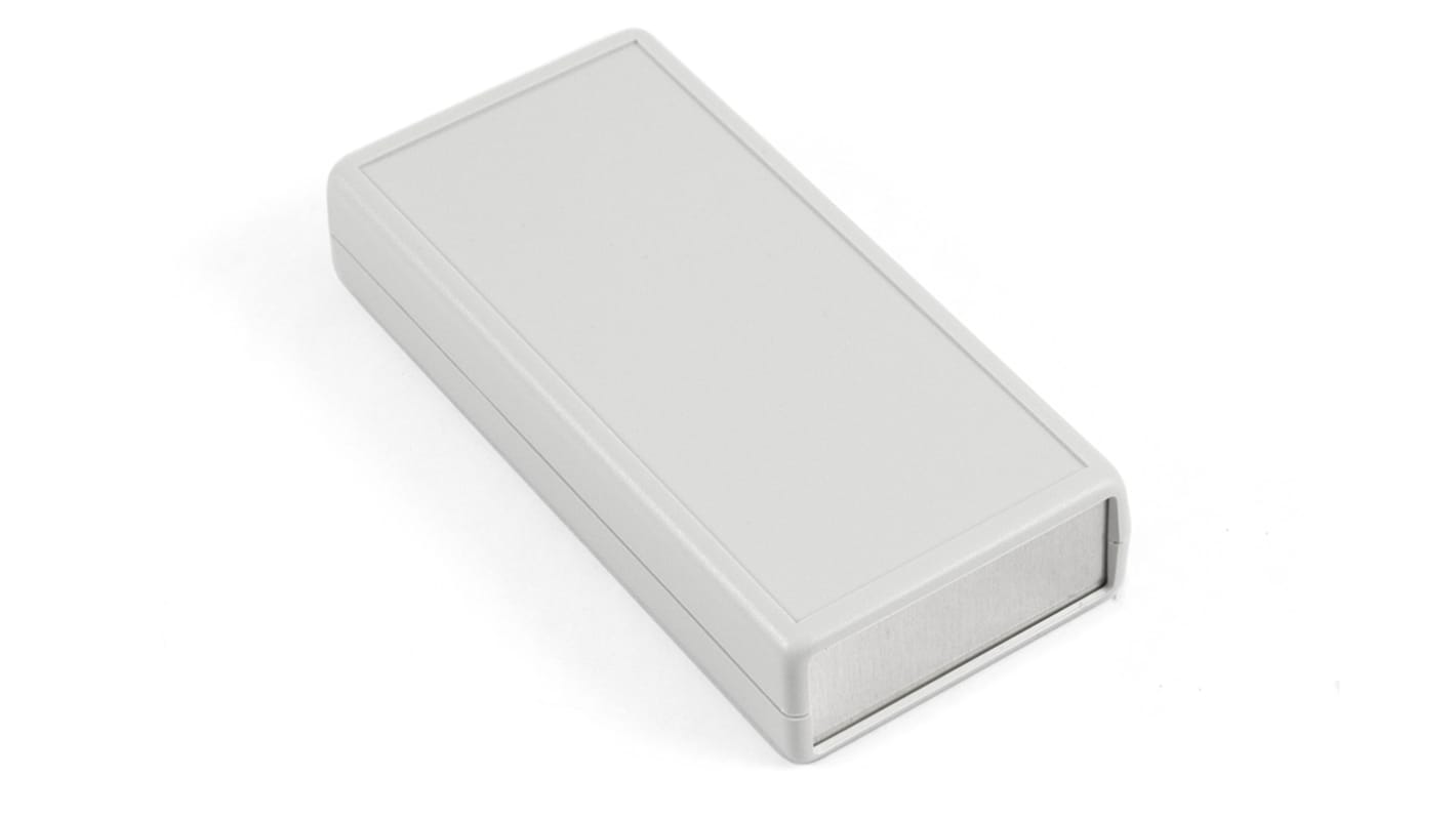 Couvercle ABS Hammond en ABS Gris, dim. ext. 140 x 66 x 28mm