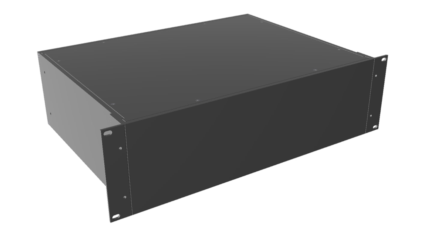 Hammond 19インチラックマウントケース 3U, 高さ：330 mm RM3U1913SBK | RS