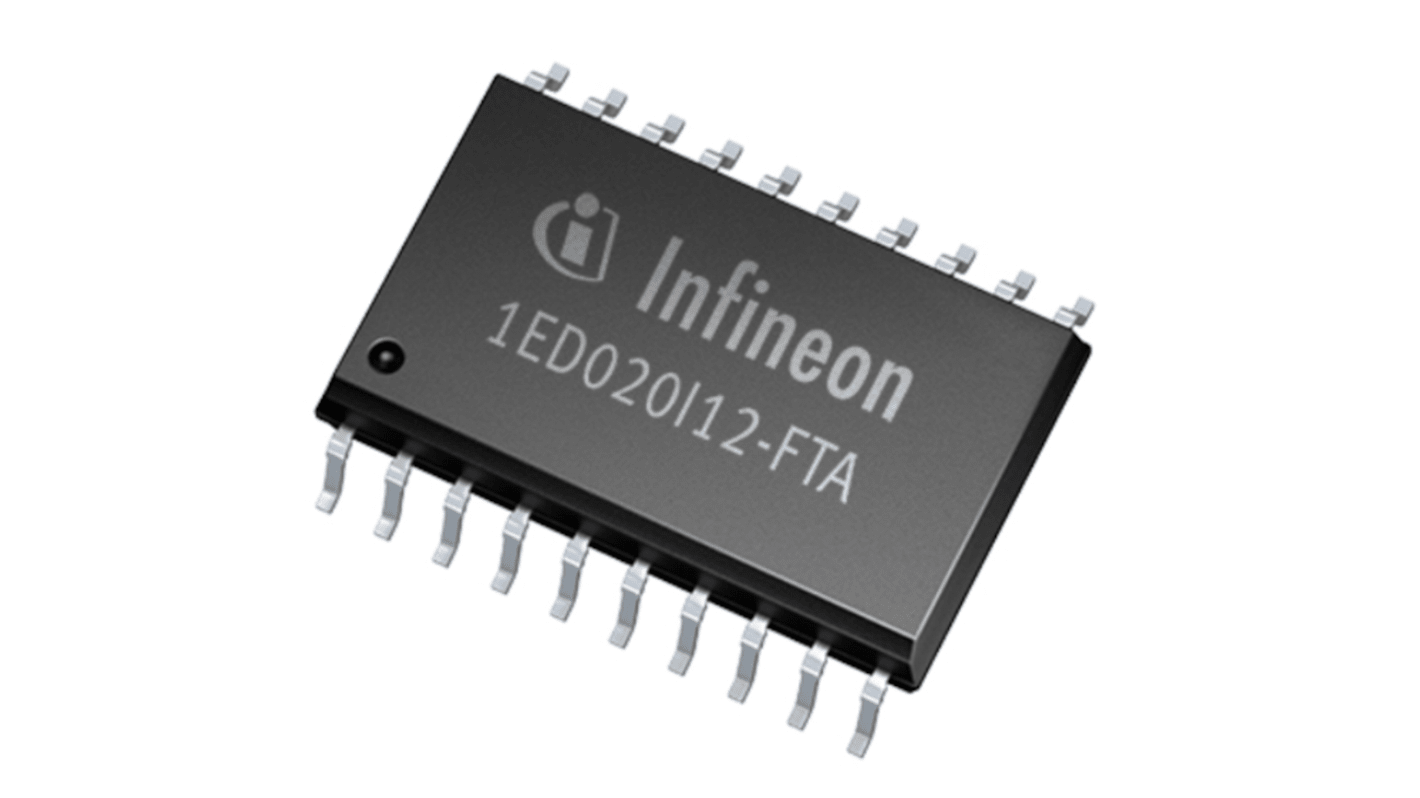 Módulo accionador IGBT 1ED020I12FTAXUMA2, CMOS 2 A PG-DSO-20 20 pines