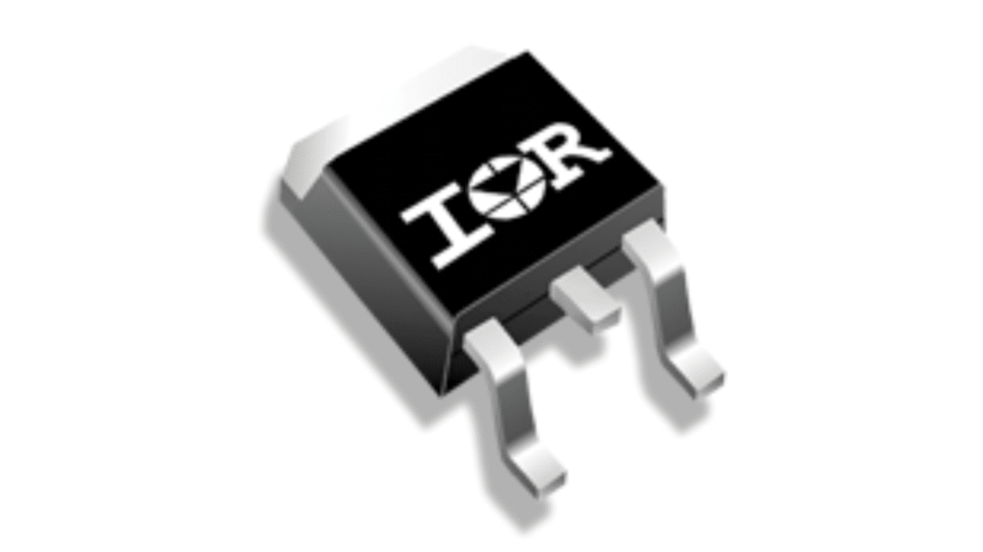 Silicon P-Channel MOSFET, 13 A, 100 V, 3-Pin DPAK Infineon AUIRFR5410TRL