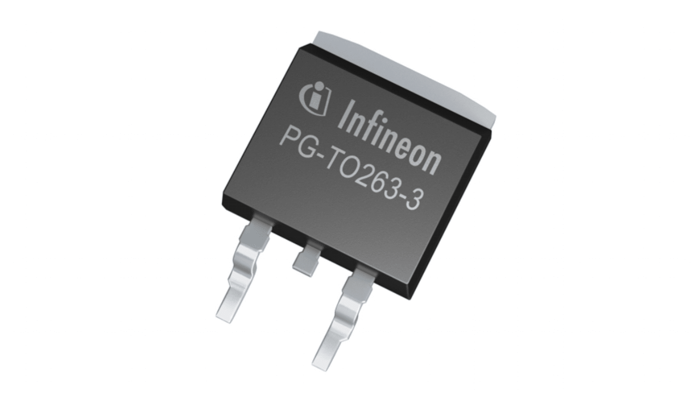 Switch di alimentazione CI Infineon, 1 canale, PG-TO263-3, 3 pin, 60 V, 6A, 44MΩ