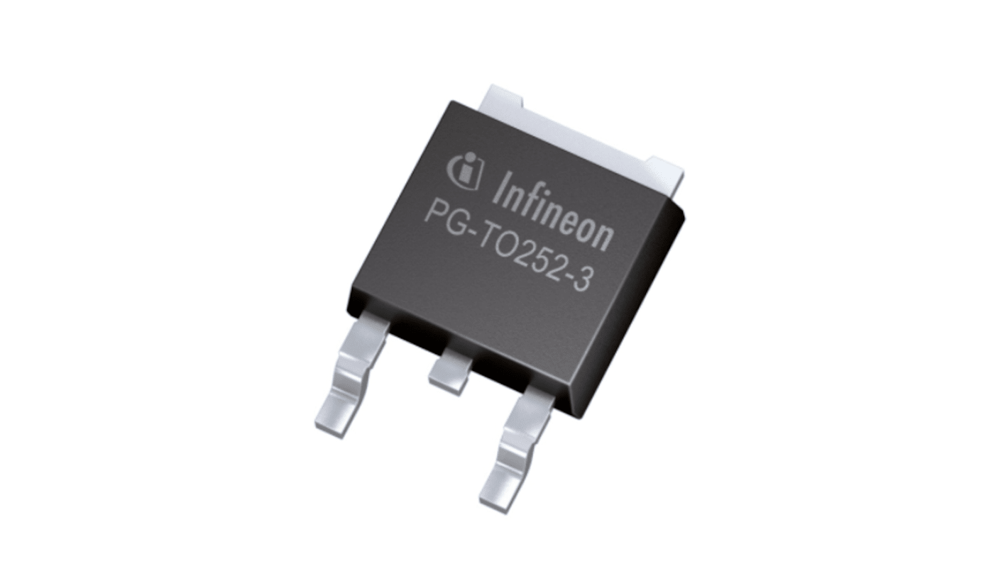 Infineon BTS3035TFATMA1 1 csatornás Teljesítménykapcsoló IC, Alacsony oldal, 3-pin, PG-TO252-3