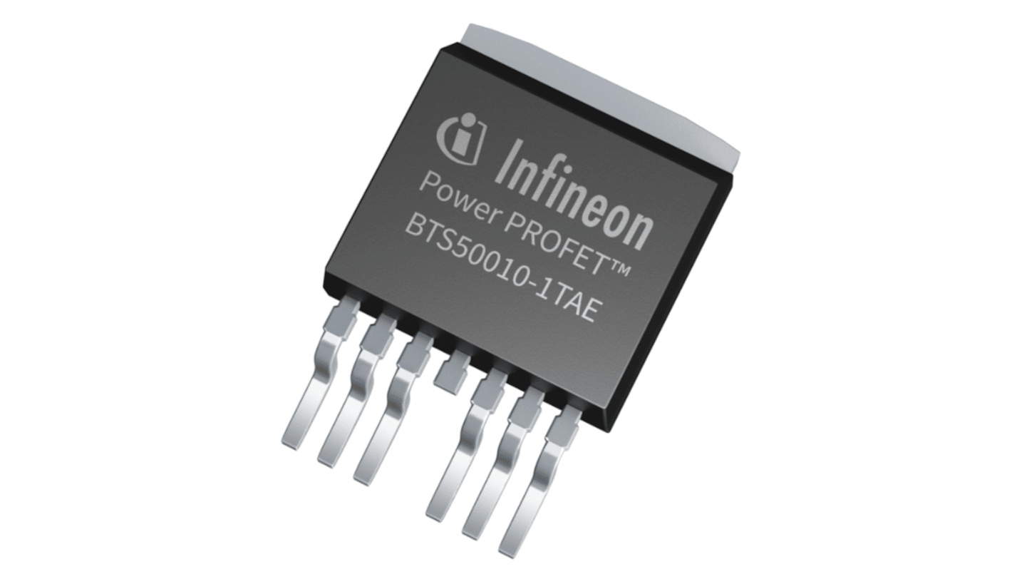 High Side, Infineon, BTS500101TAEATMA1, PG-TO263-7, 7 broches High Side