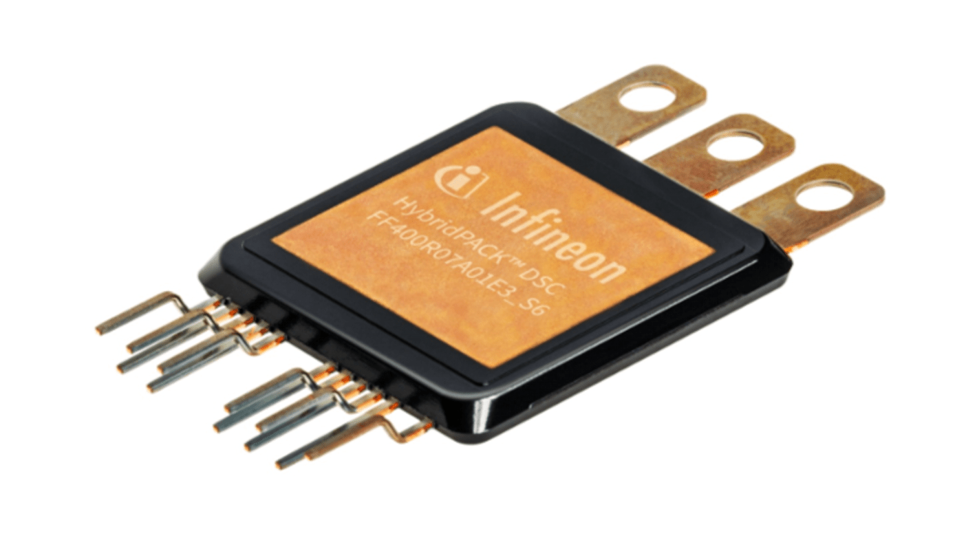 Infineon FF400R07A01E3S6XKSA2 Dual IGBT Module, 400 A 700 V, 14-Pin PG-MDIP-14