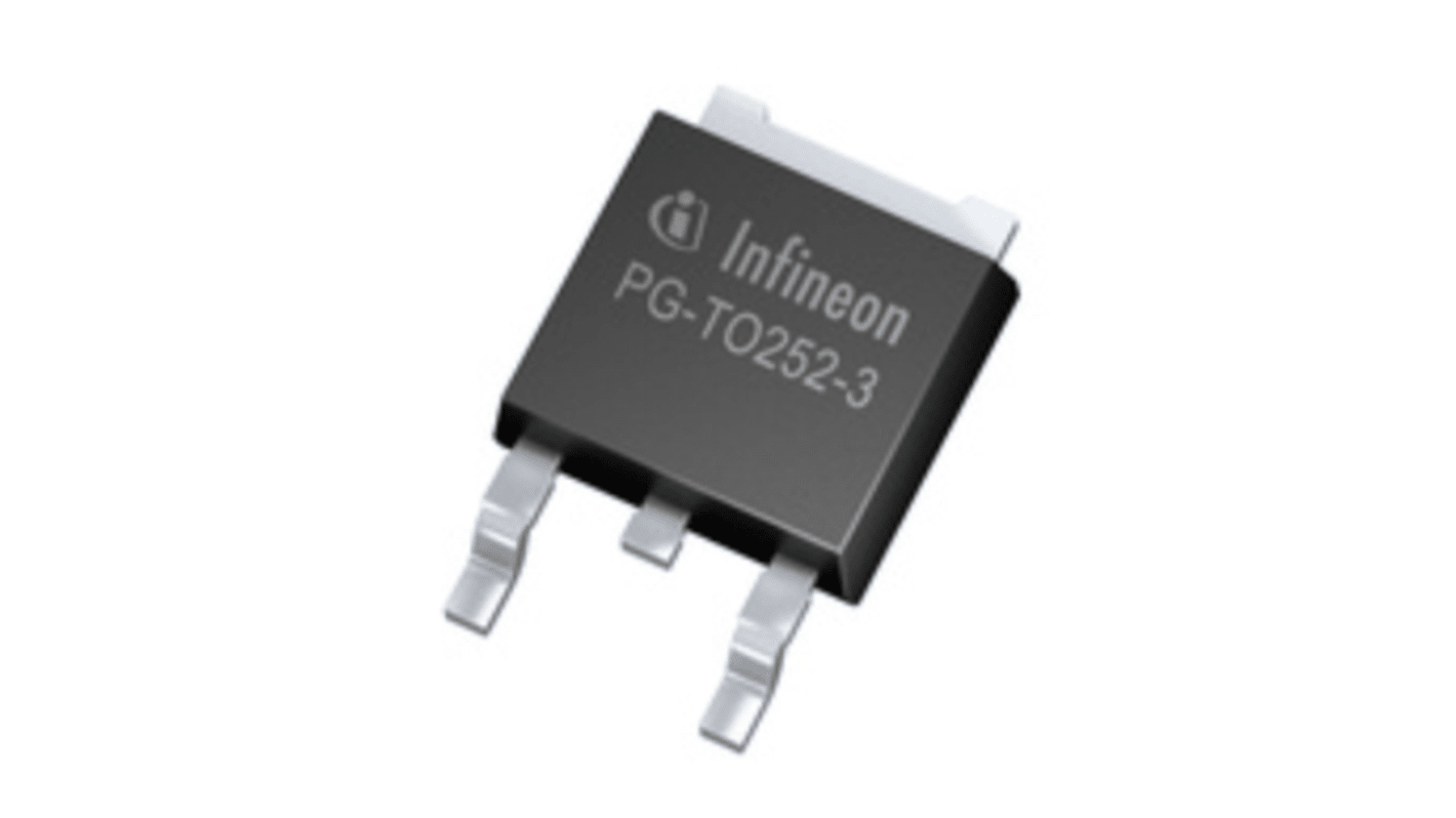 MOSFET Infineon IPD85P04P4L06ATMA2, VDSS 40 V, ID 85 A, DPAK (TO-252) de 3 pines