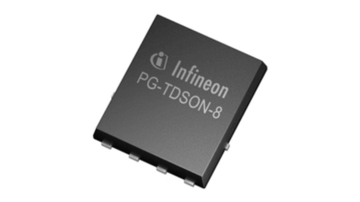 MOSFET Infineon IPG20N04S409ATMA1, VDSS 40 V, ID 20 A, SuperSO8 5 x 6 doble de 8 pines, 2elementos