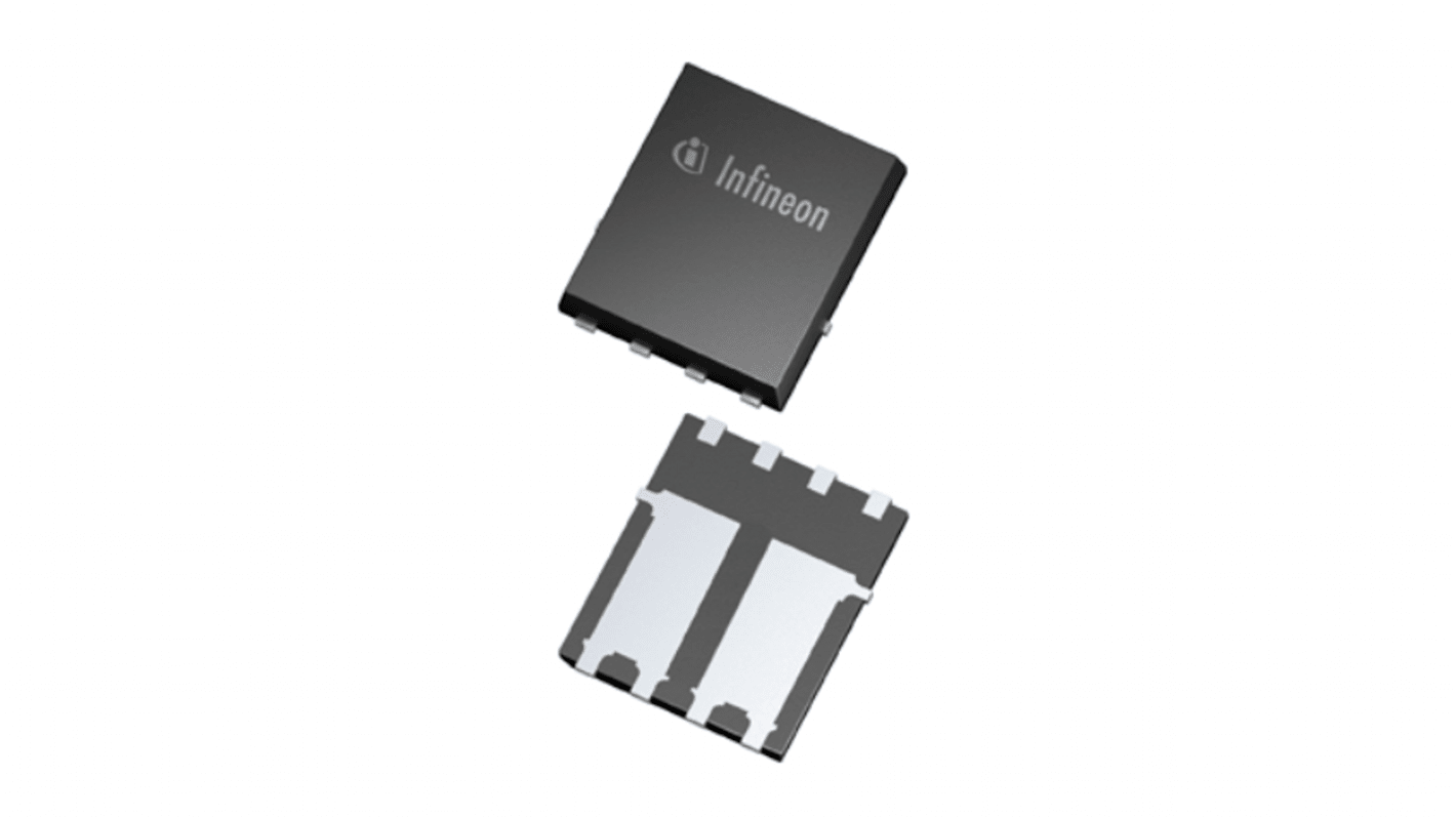 MOSFET Infineon, canale N, 0,01219 Ω, 20 A, SuperSO8 5 x 6 doppio, Montaggio superficiale